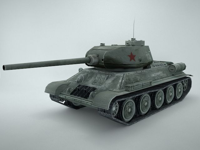 t-34 3d model