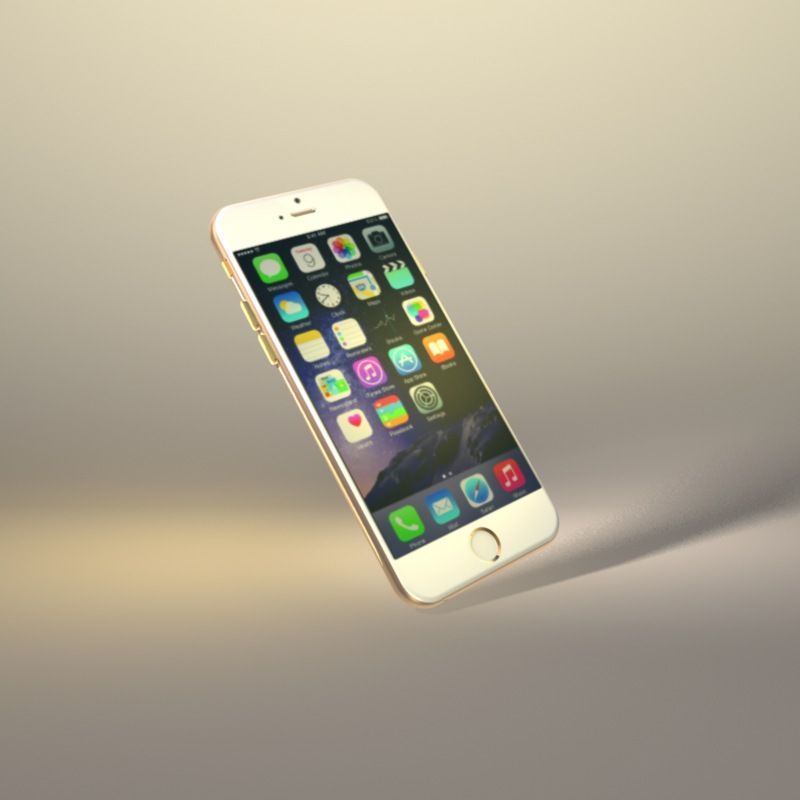 iPhone 6 3d model