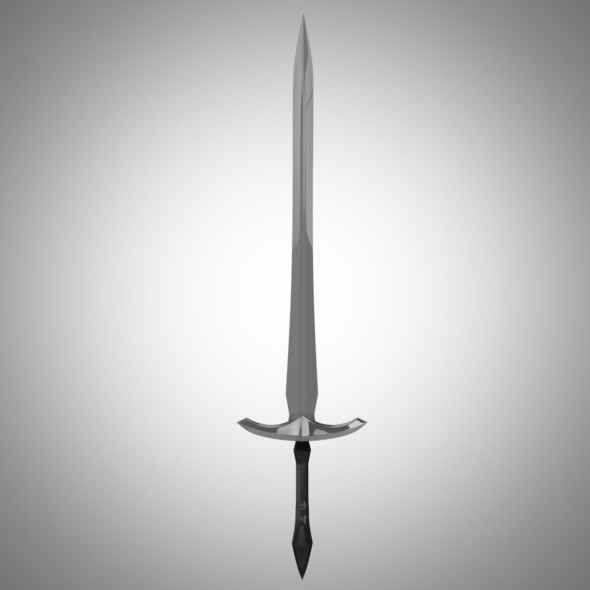 Fantasia de espada 3d model