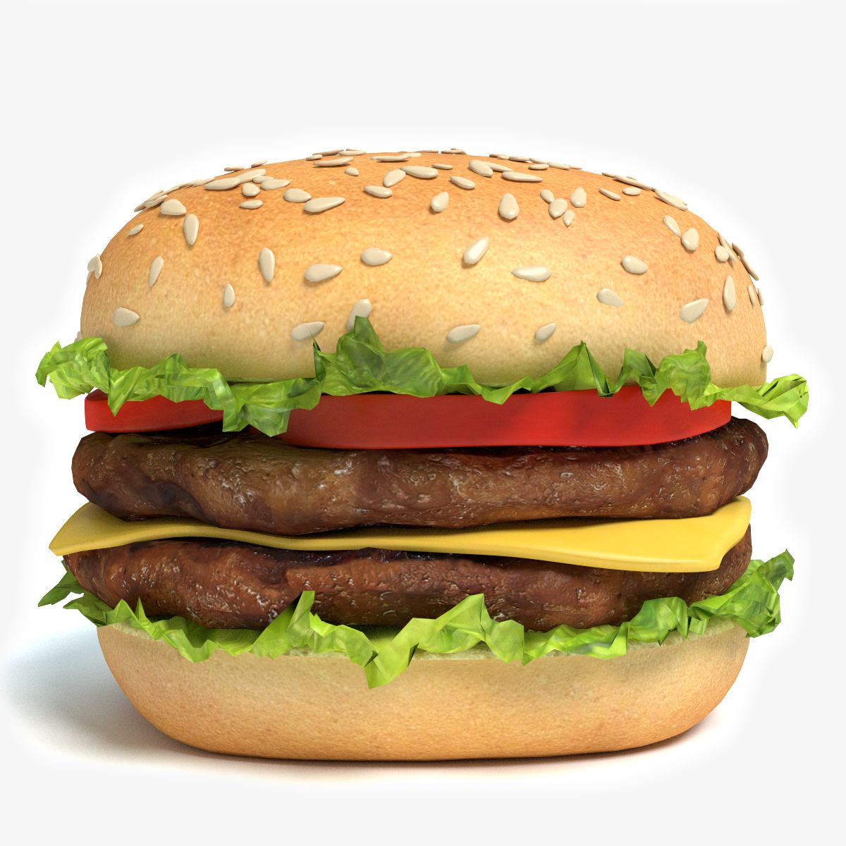 Hamburger 3d model