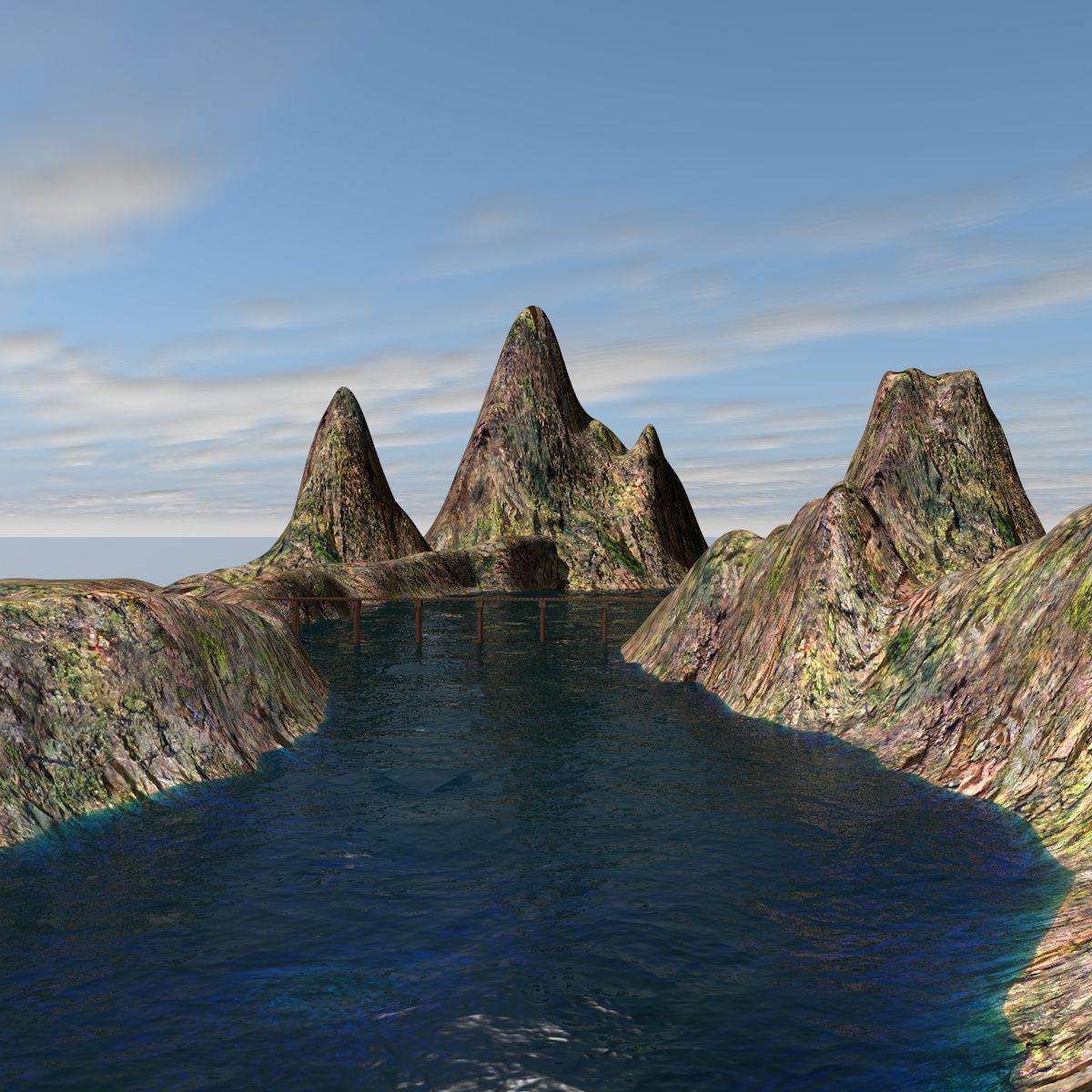 Paesaggio 3d model