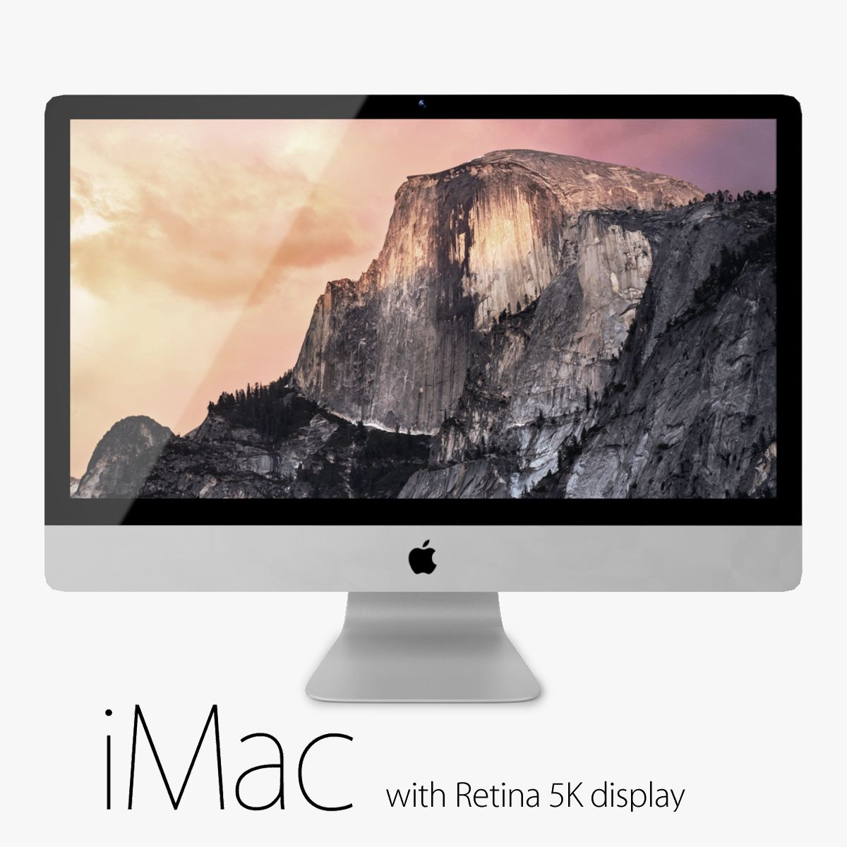 Apple iMac With Retina 5K Display 3d model