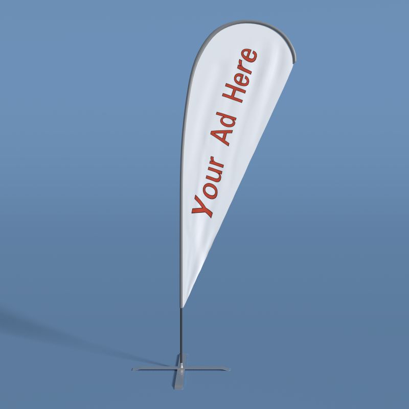 Evenement vlag 3d model