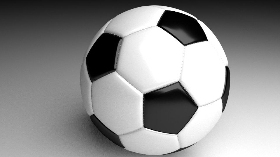 Fußball 3d model