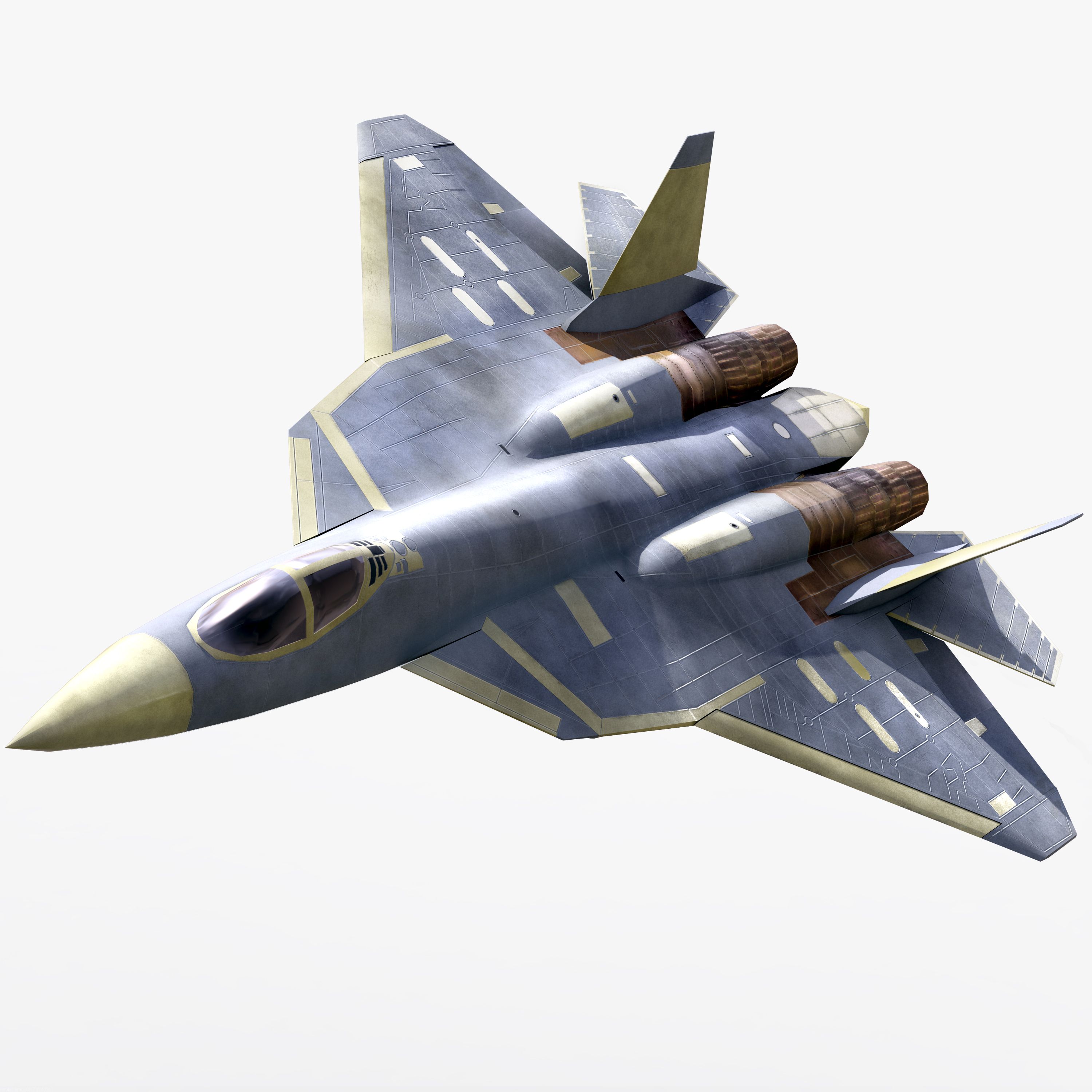 Shukoi T-50 3d model