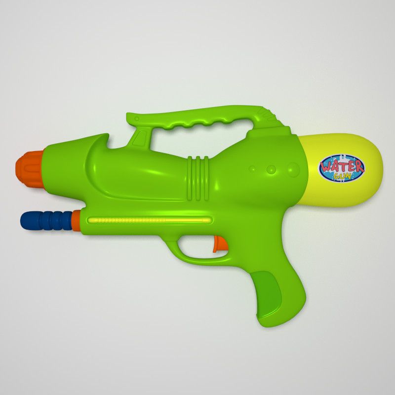 Pistola ad acqua 3d model