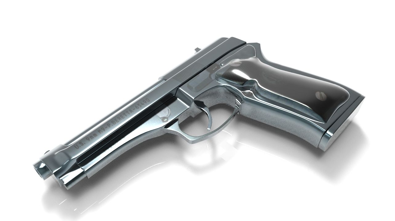 M9 Beretta 3d model