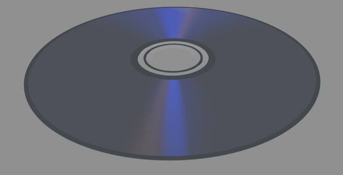 CD/DVD 3d model