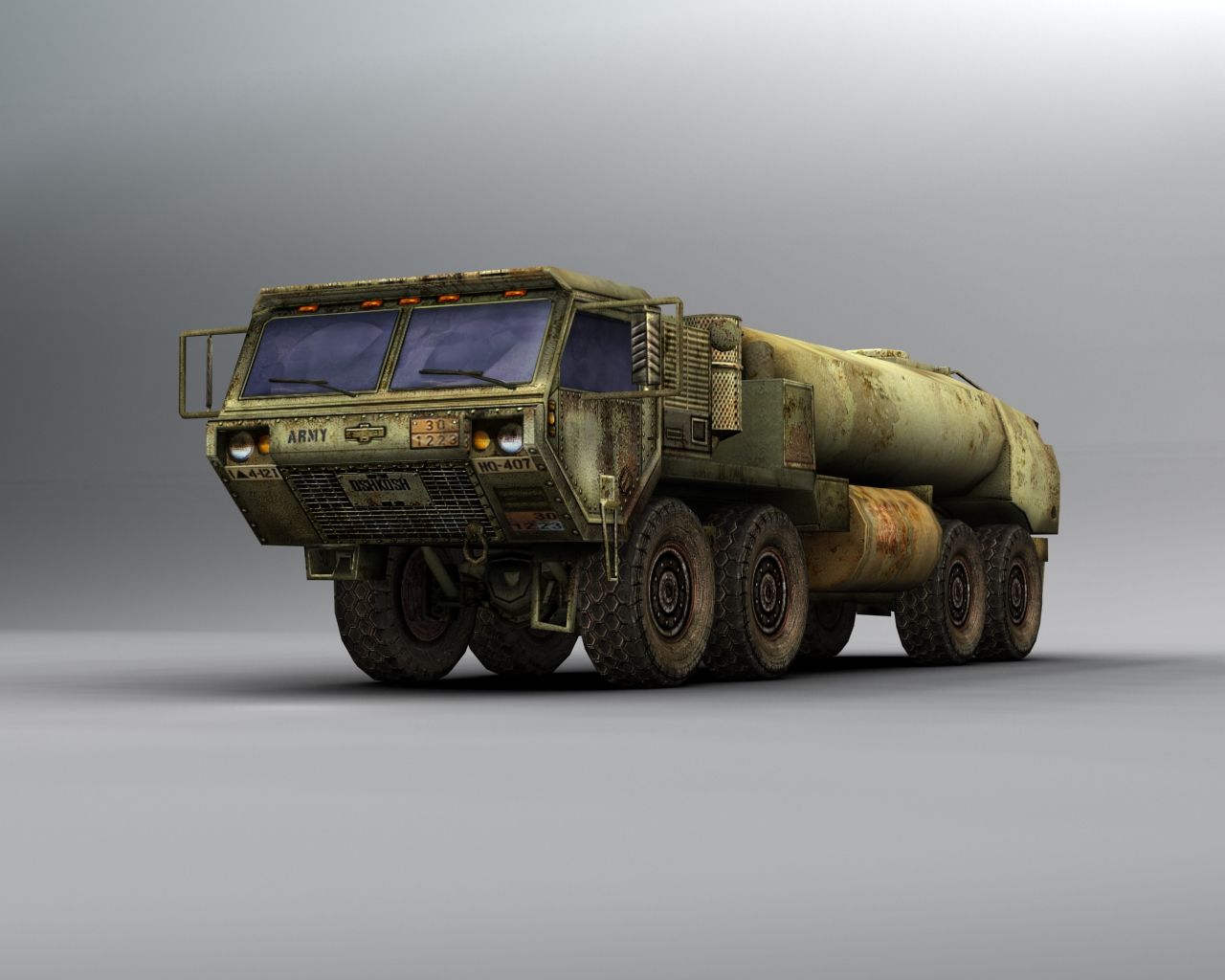 Armélastbil 3d model