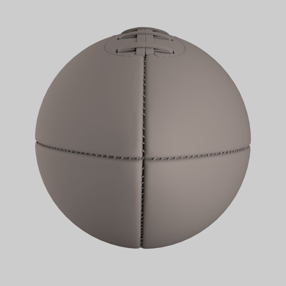 Pallone da calcio royalty-free 3d model - Preview no. 8