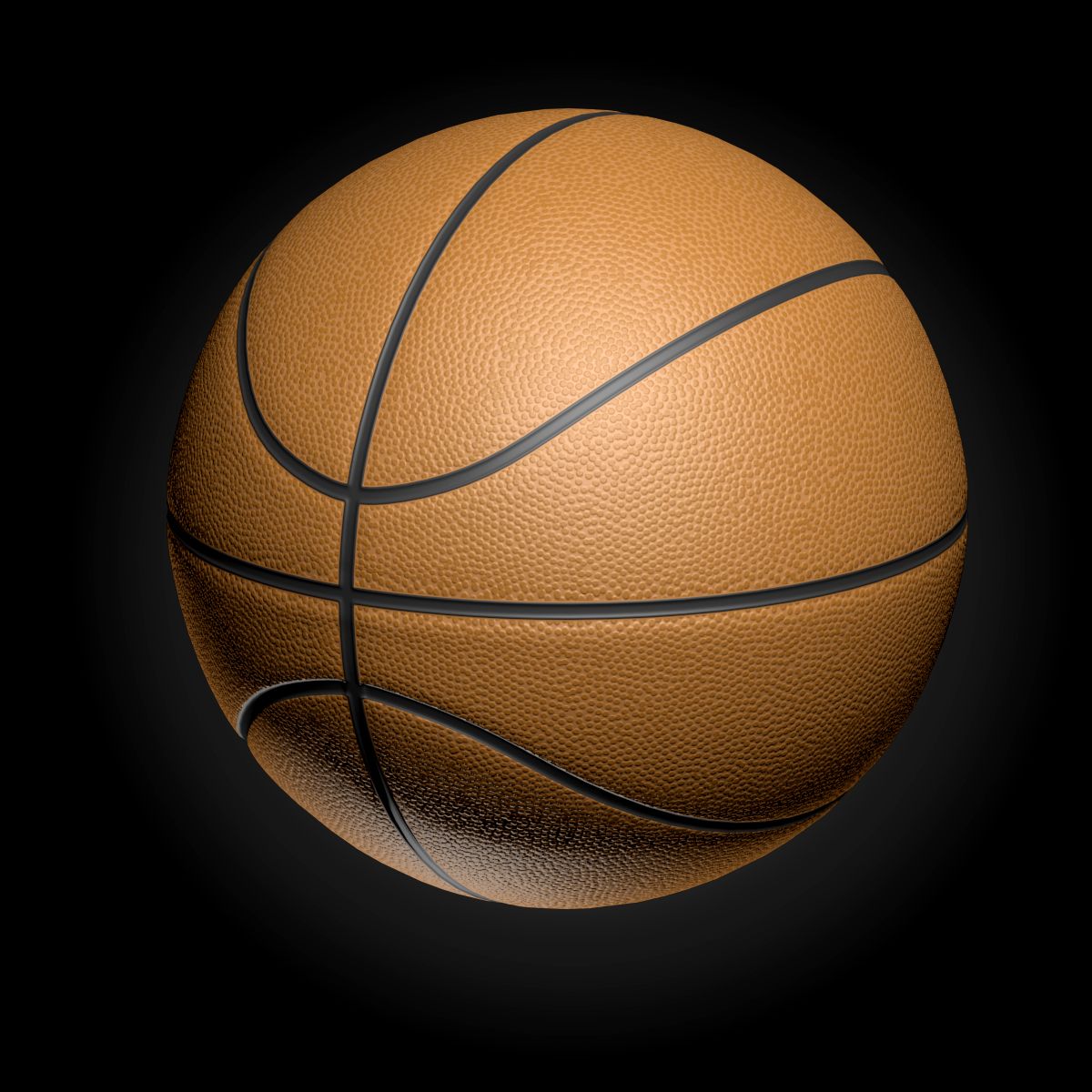 Pelota de baloncesto modelo 3d