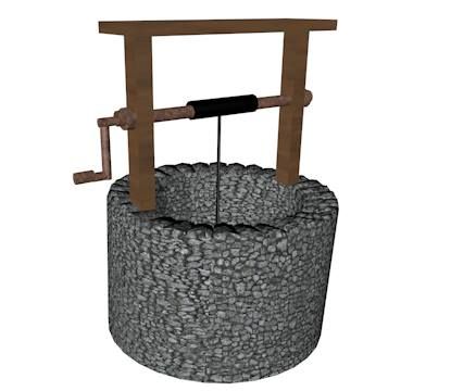 Laag poly goed 3d model