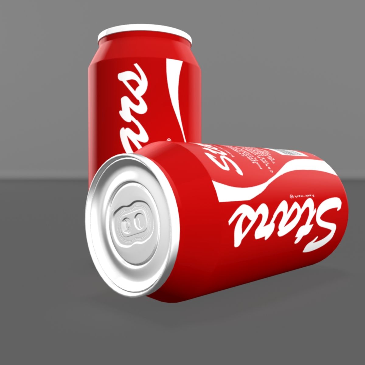 Drinks Cans 3d model