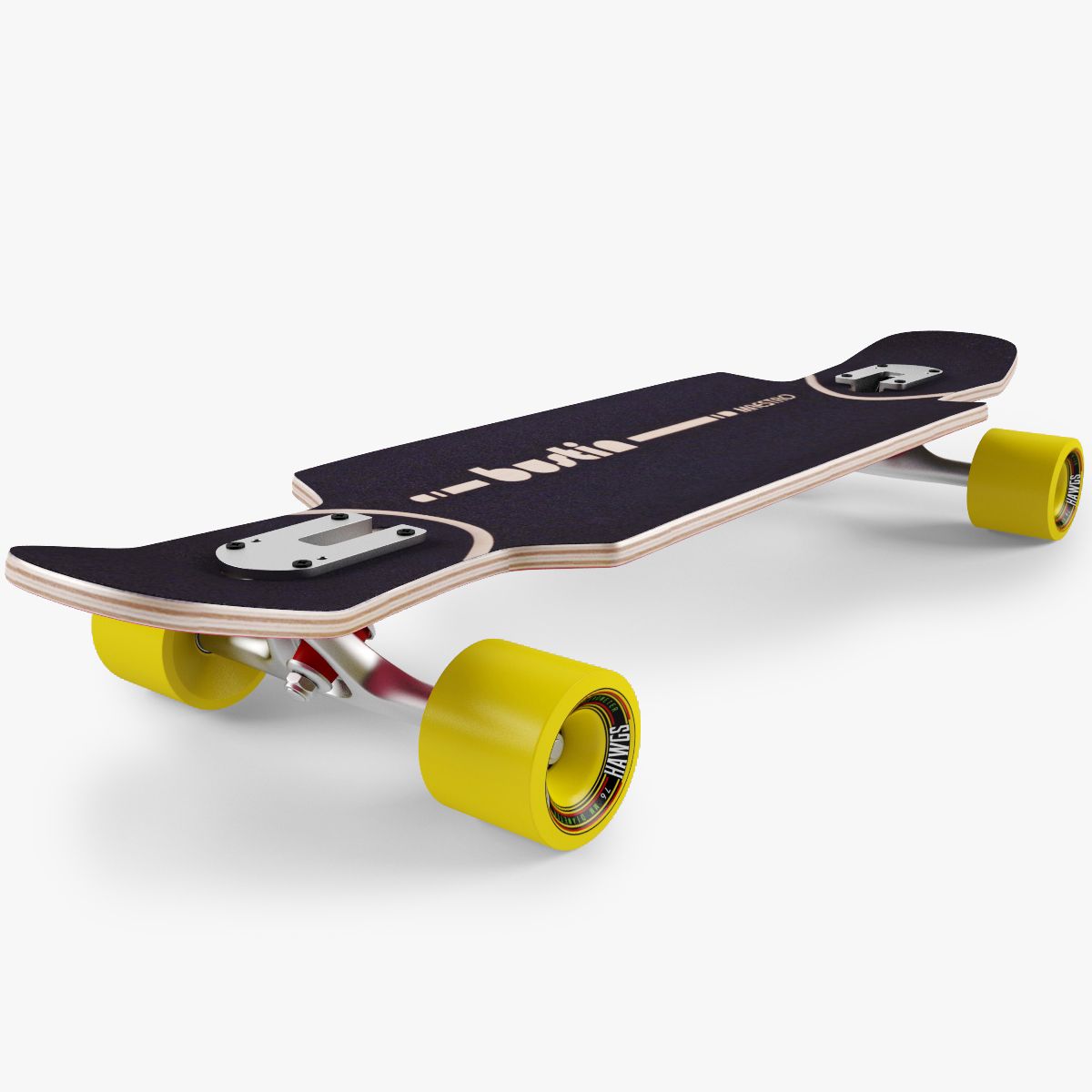 Longboard 34 pollici 3d model