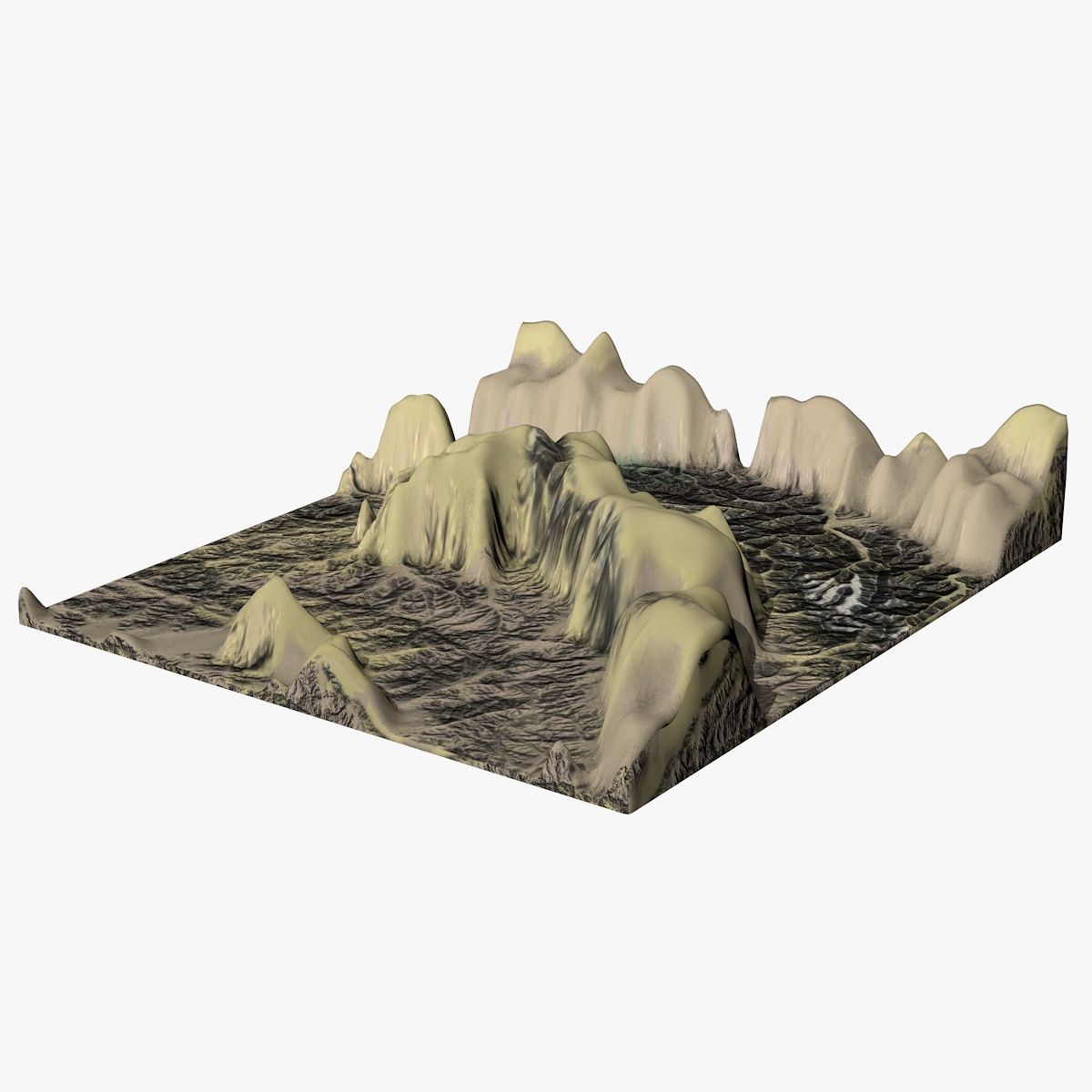 Paesaggio 3d model