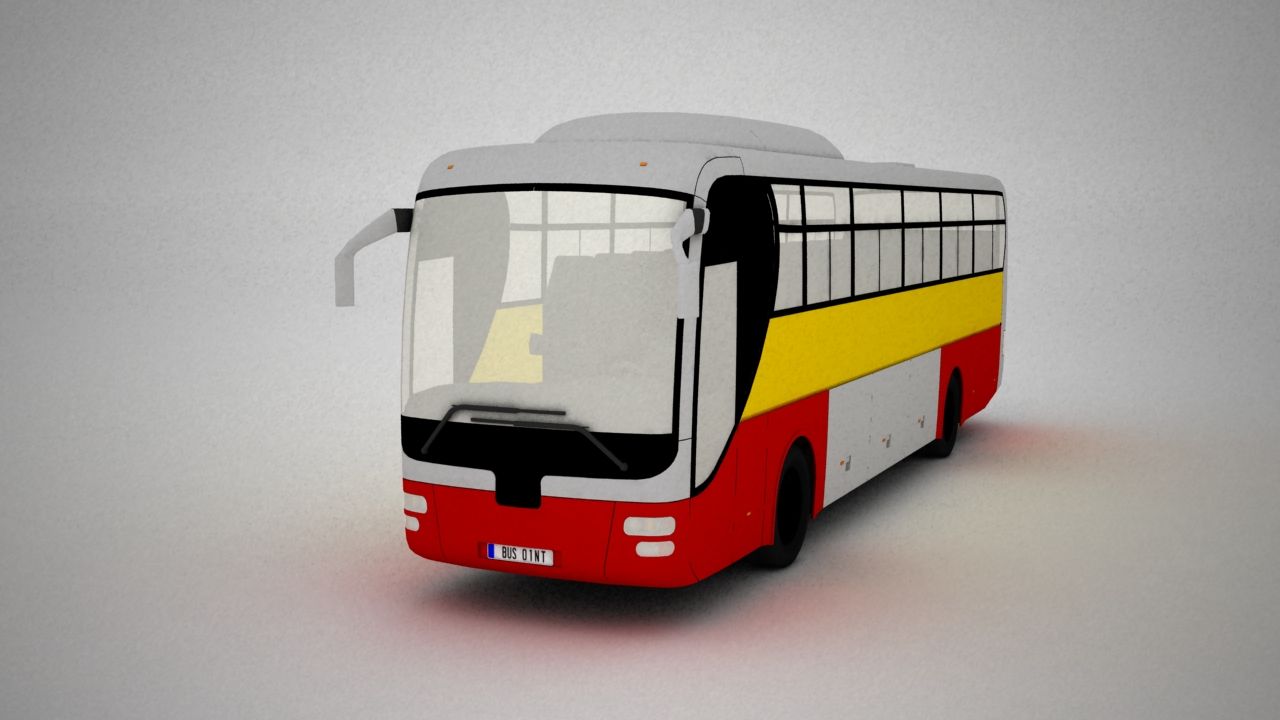 Model autobusu 3d model