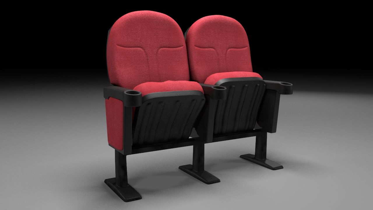 cinema chair 3d model