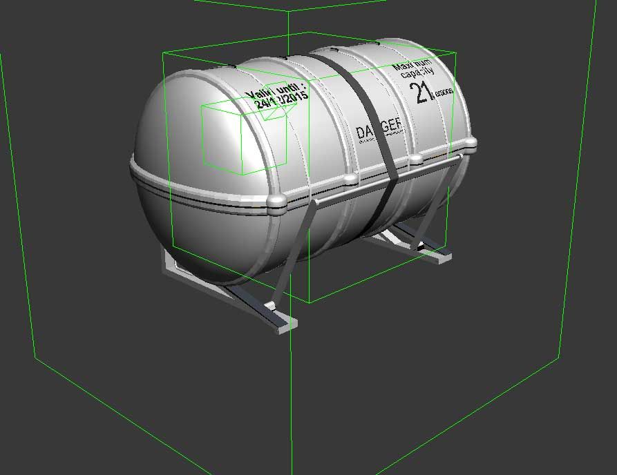 deploy liferaft 3d model