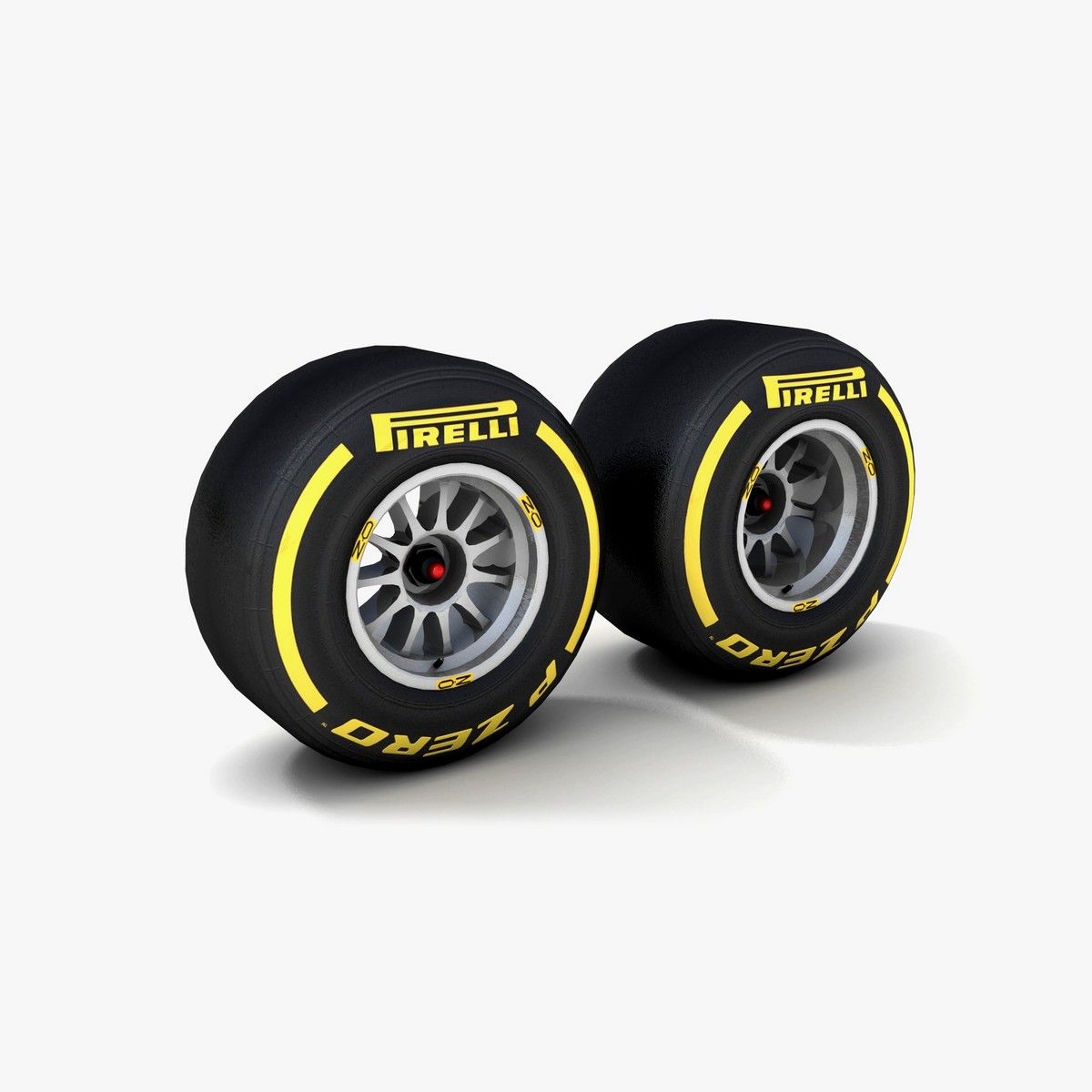 Pirelli P Zero Формула 1 Колесо 3d model