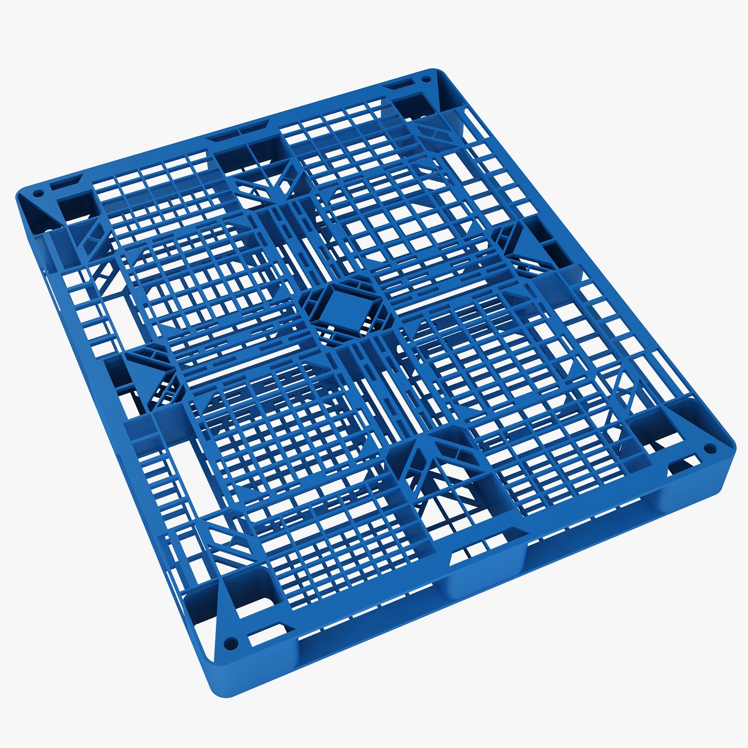 Plastpallett 10 3d model