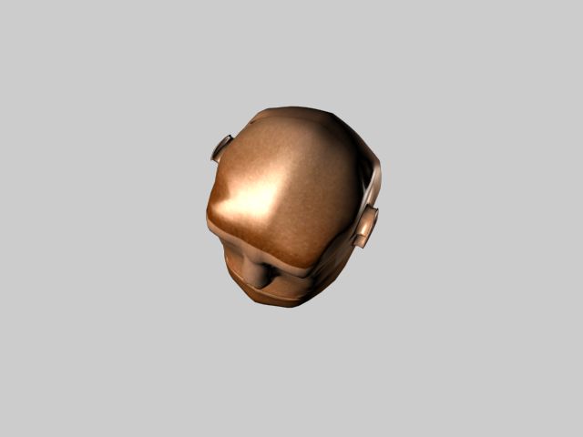 Kopf royalty-free 3d model - Preview no. 5