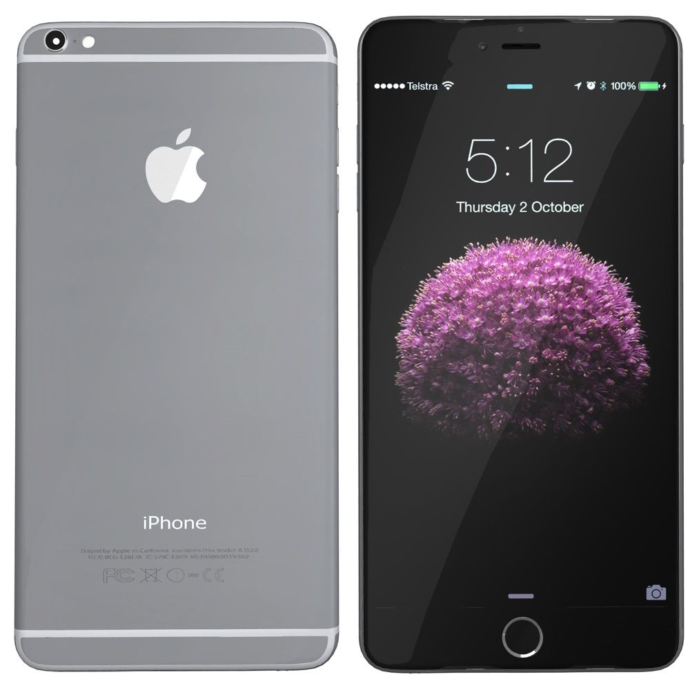 iPhone 6 плюс Spacegrey 3d model