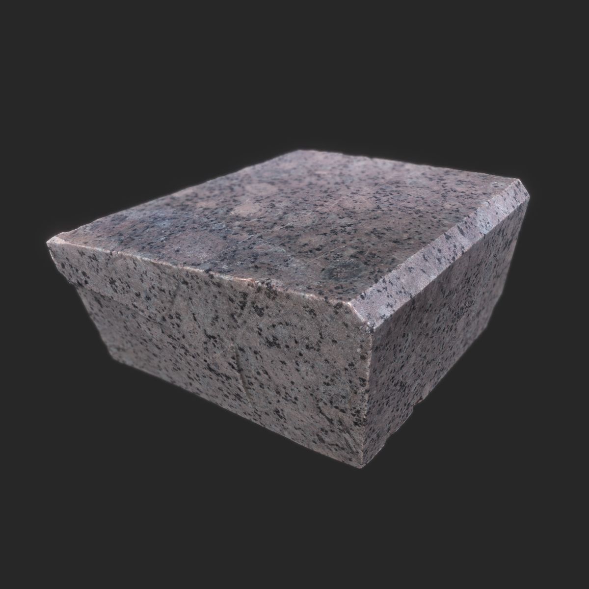 Granit skräp royalty-free 3d model - Preview no. 2