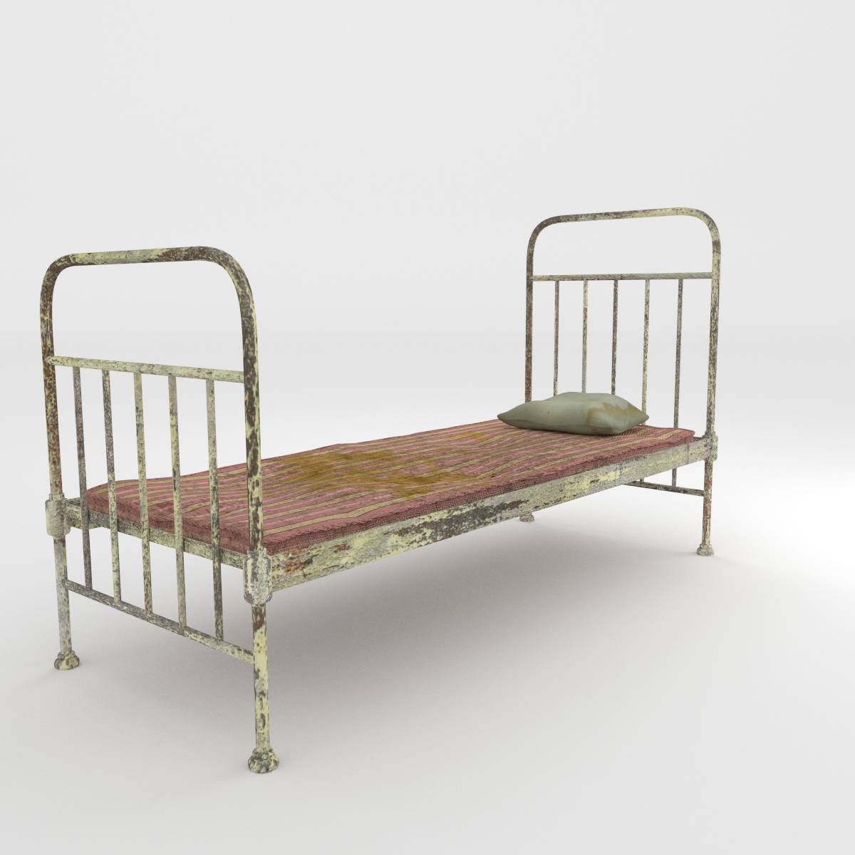 Oud bed 3d model