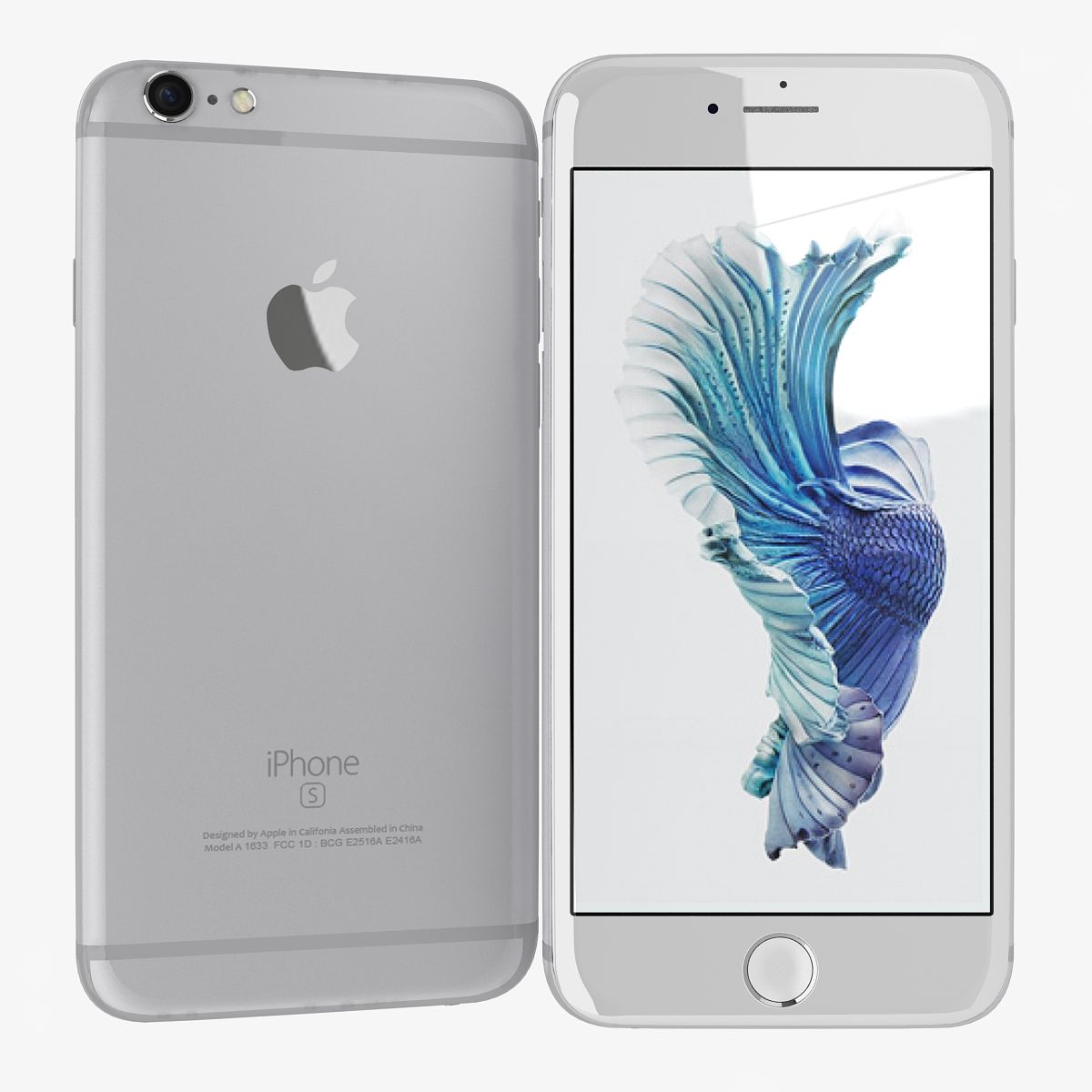 Apple iPhone 6s Silver 3d model