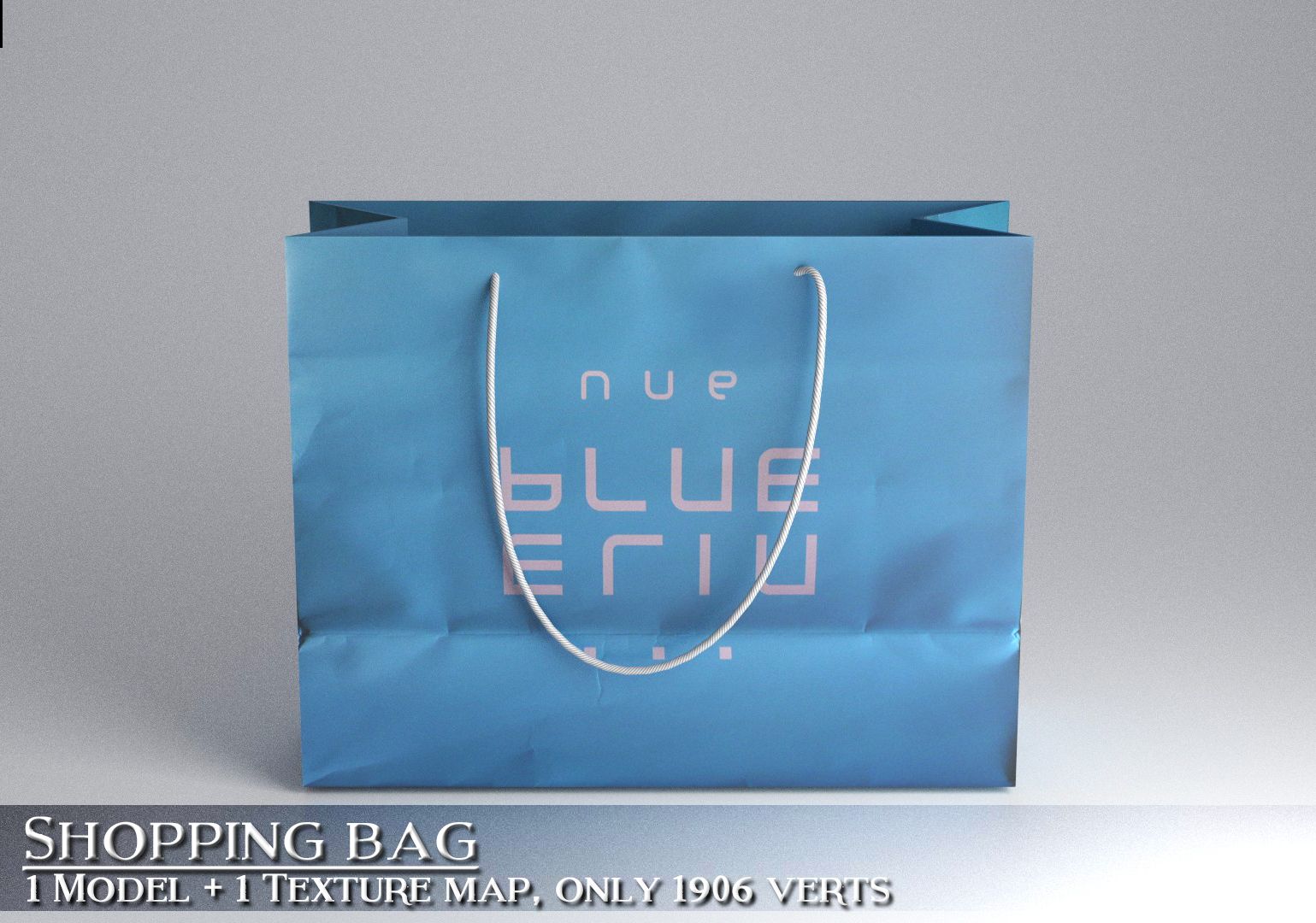 Shopping Bag 3d model