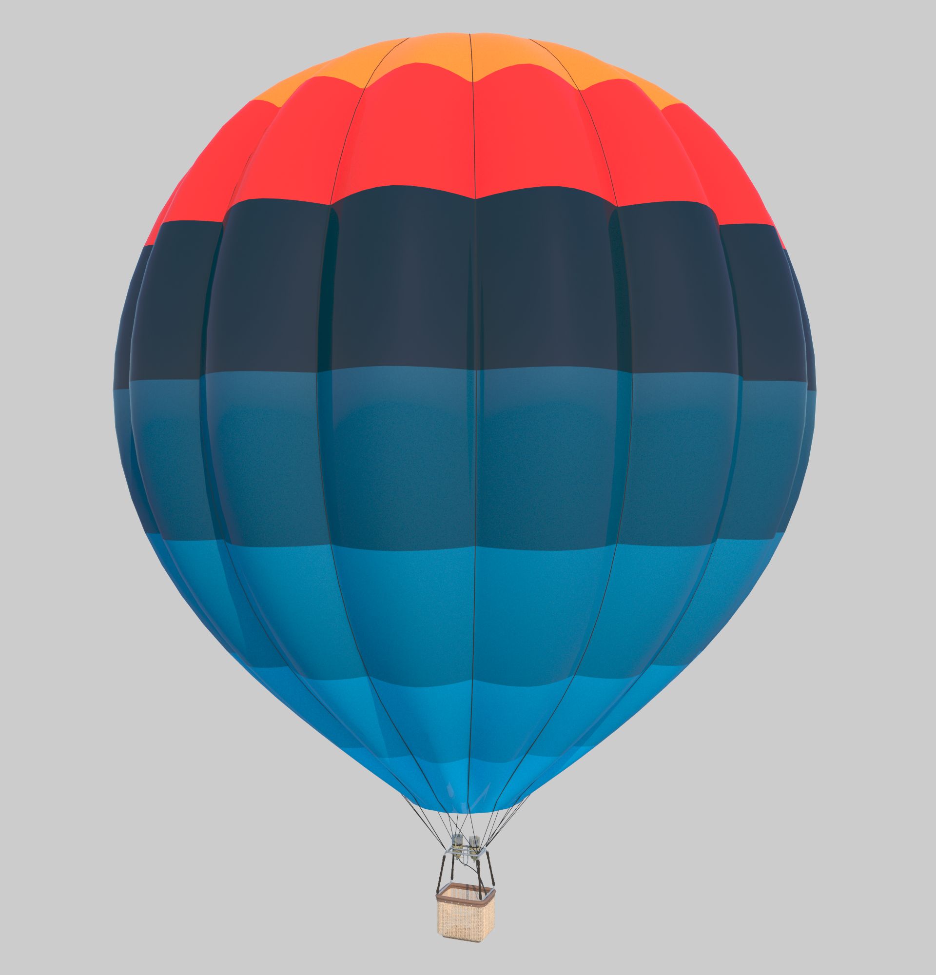 Hot Air Balloon 3d model