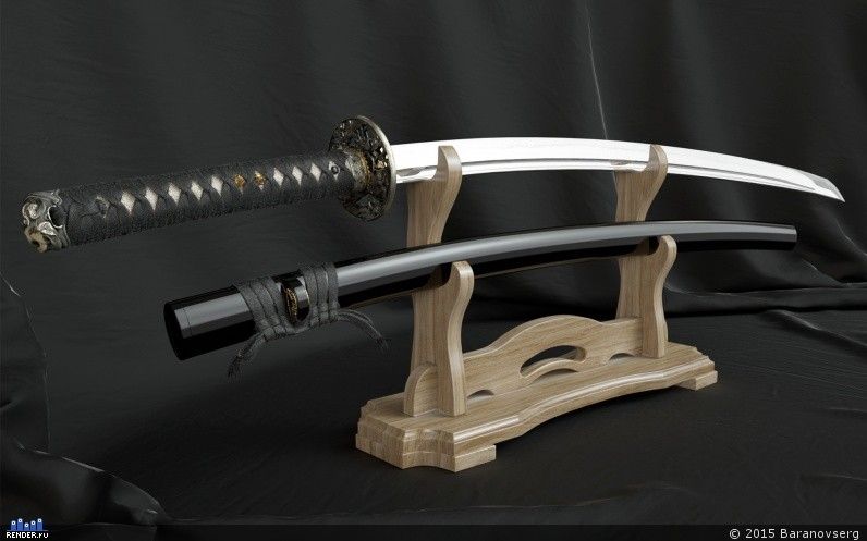 Katana 3d model