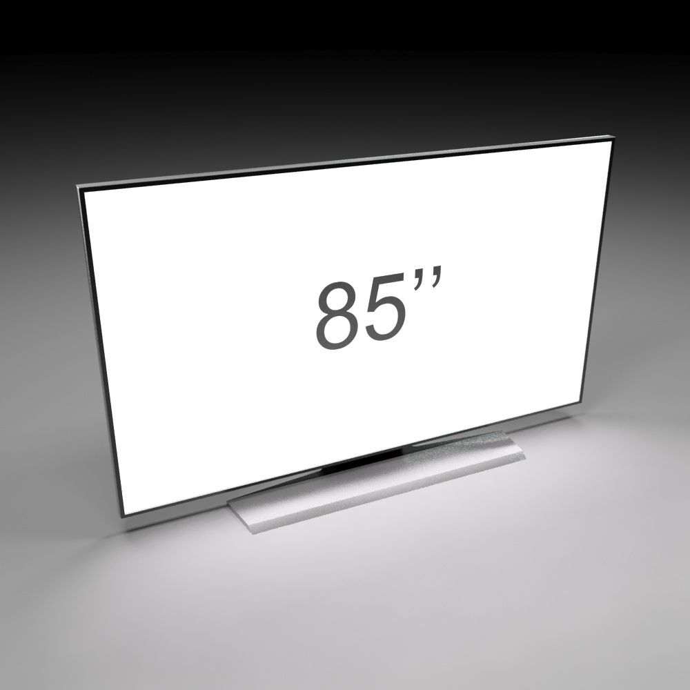 TV (85 pollici) 3d model