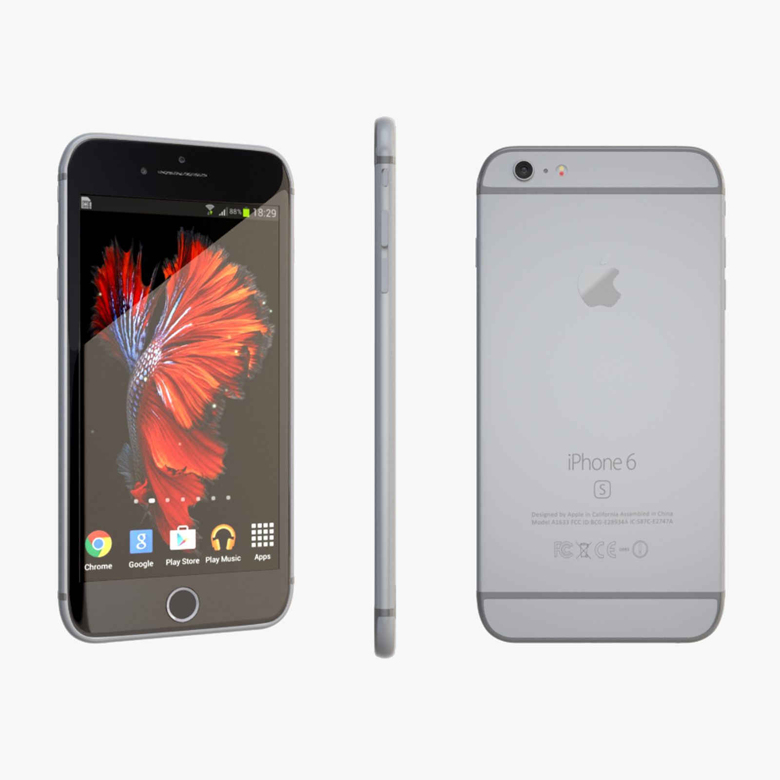 iPhone 6s Plus 3d model