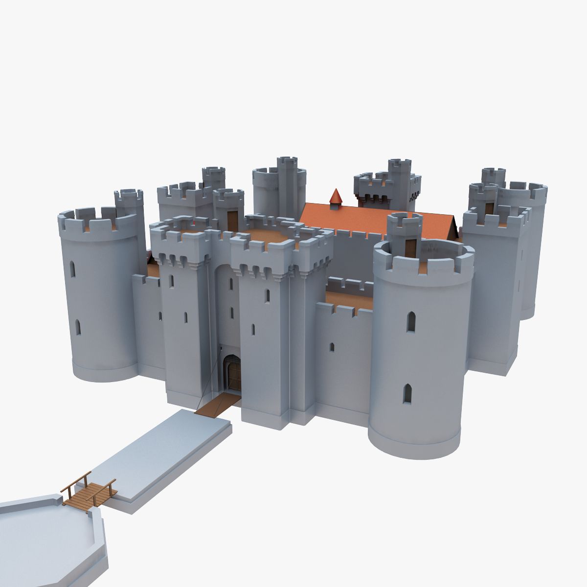 Castello 3d model