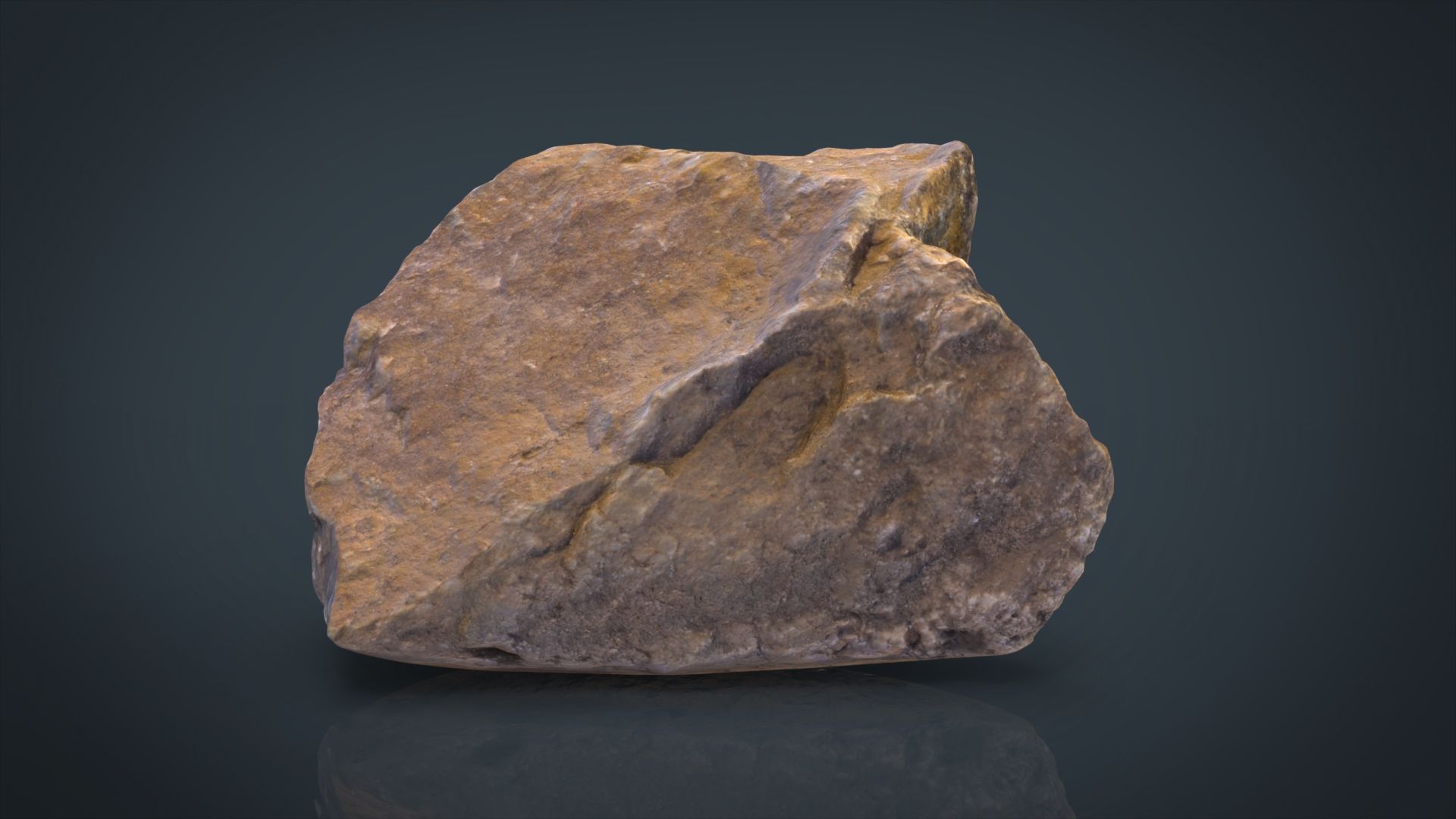 Real Stone 10 3d model