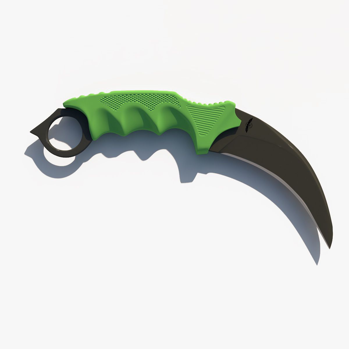 knife KARAMBIT 3d model