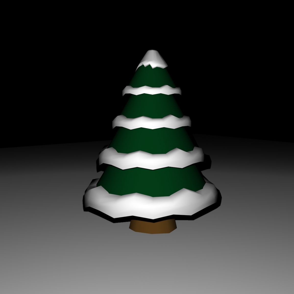 Tree Lowpoly Model 3d model