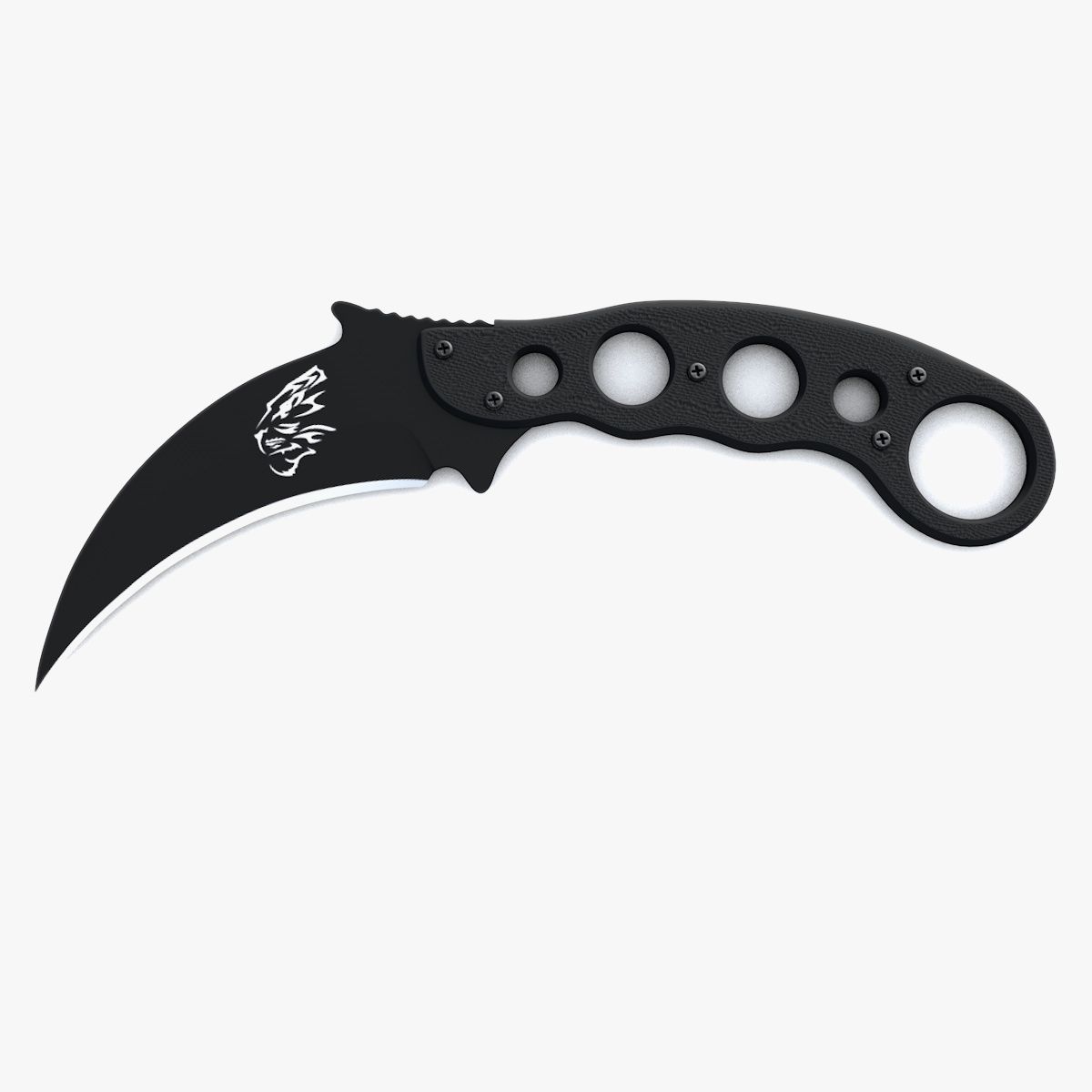 Karambit Knife 3d model