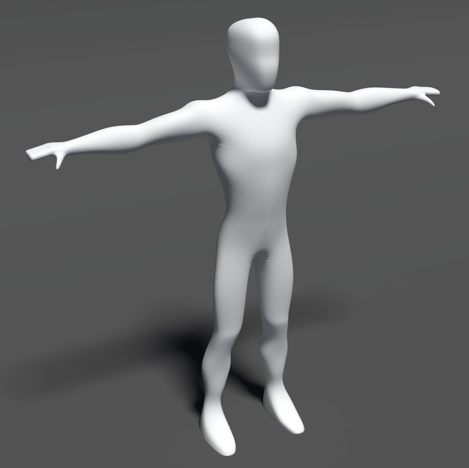 Uomo semplice 3d model