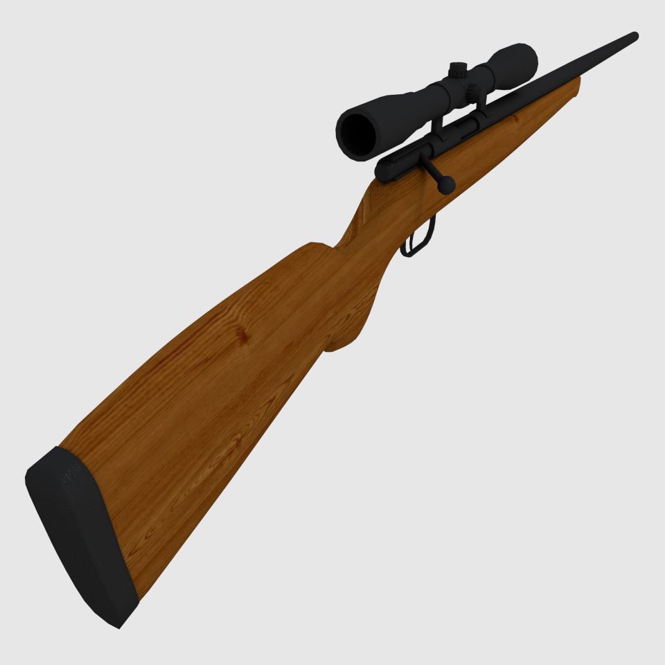 Jagd auf Rife 3d model