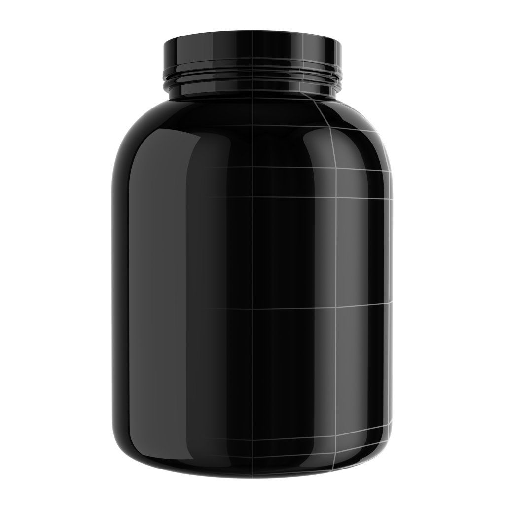 Big Protein Bottle 3d model