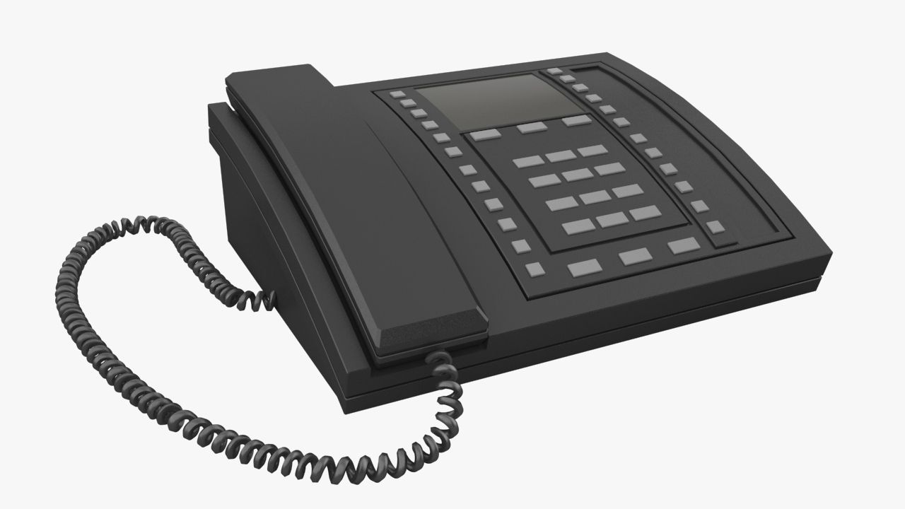 Téléphone 3d model