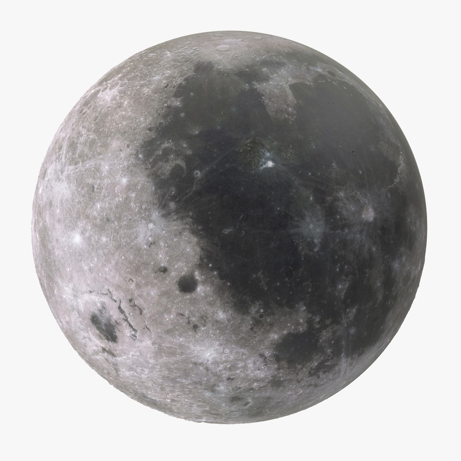 Pleine lune 3d model