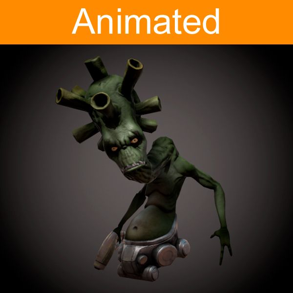 Alien Character 3d model