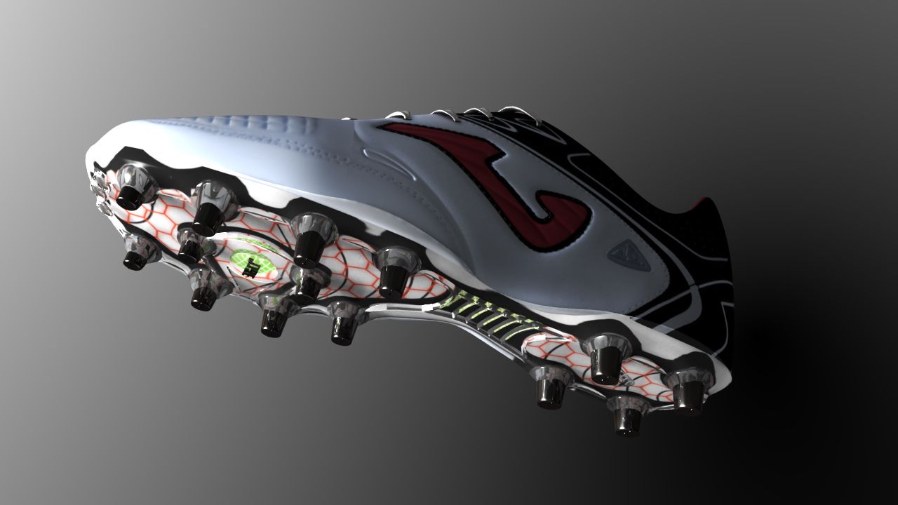 Scarpa da calcio 3d model