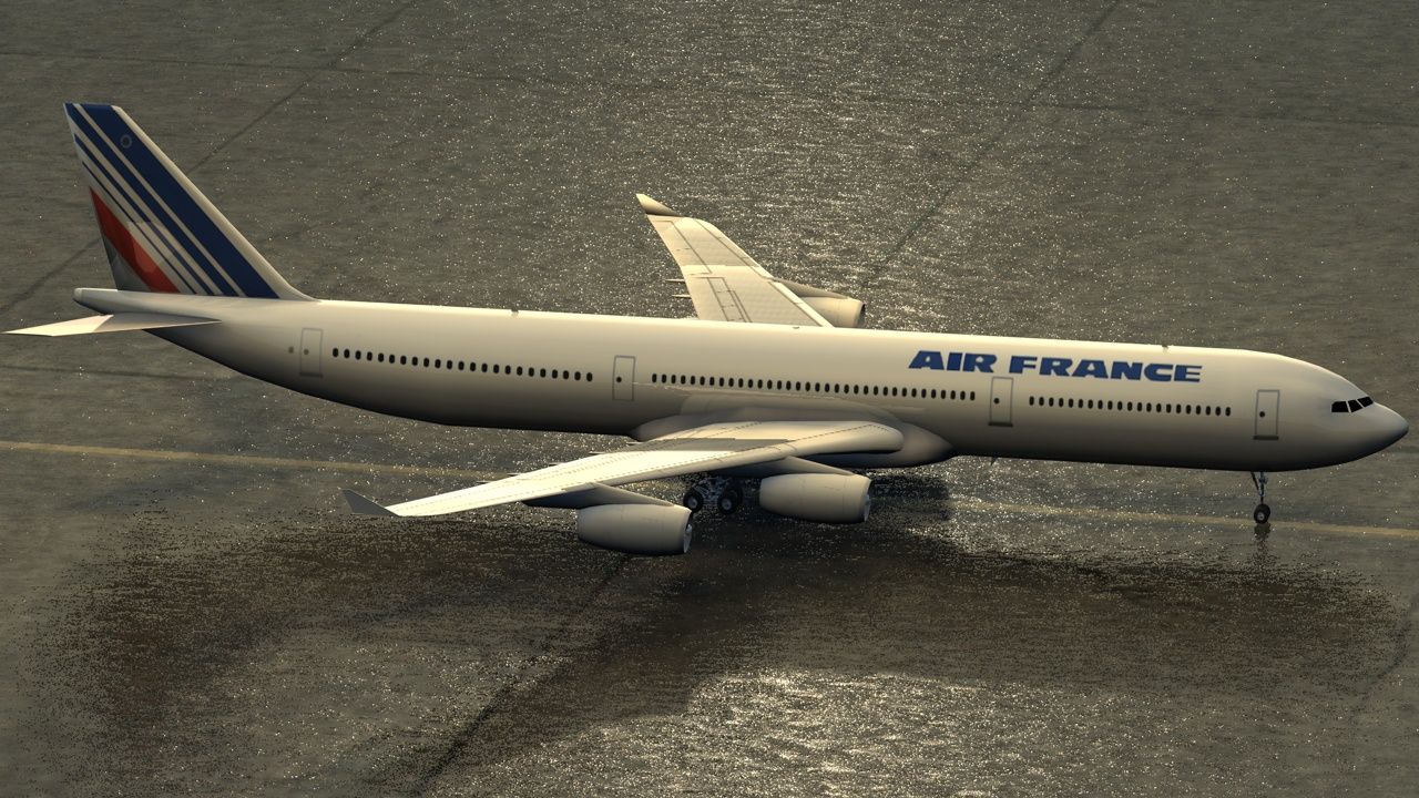 Air France 3d model