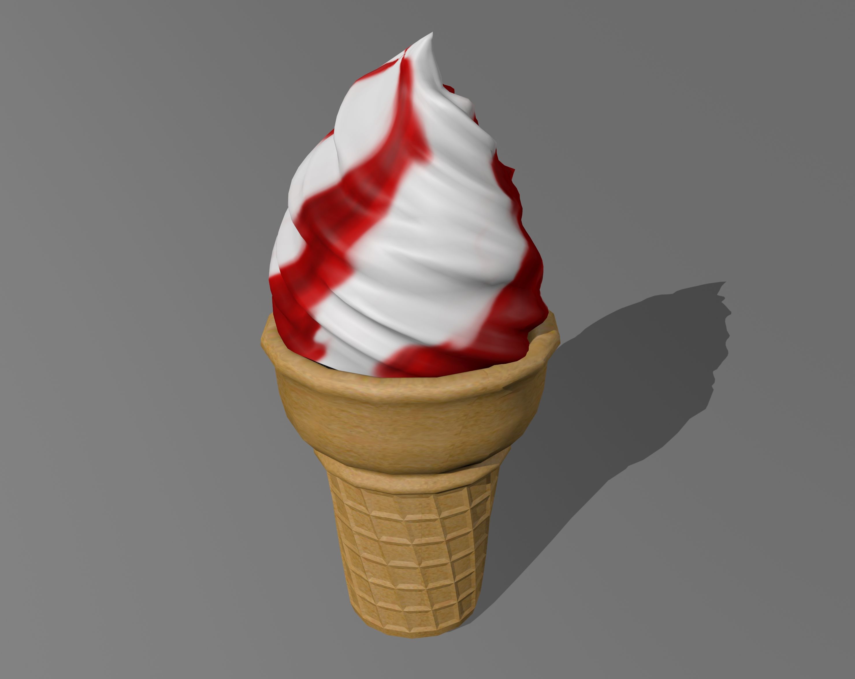 Dondurma külahı 3d model