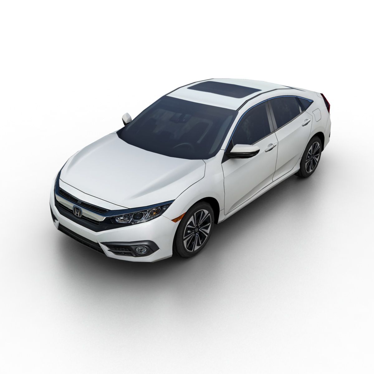 Honda Civic 2016 3d model