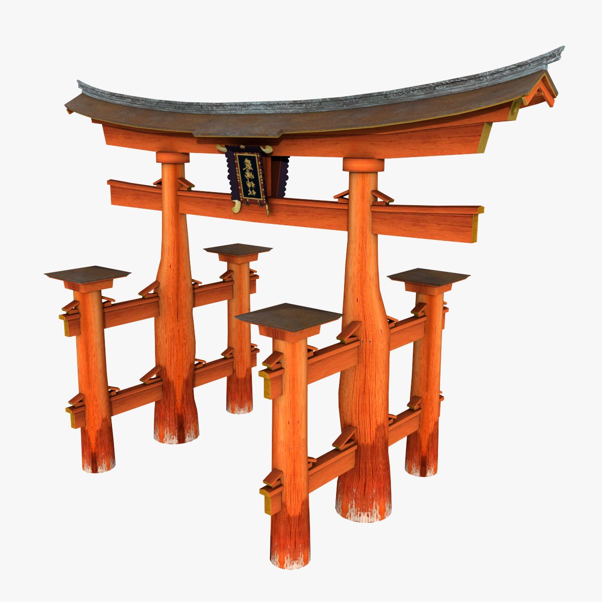 Torii Gate 3d model